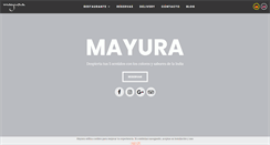 Desktop Screenshot of mayuralounge.es